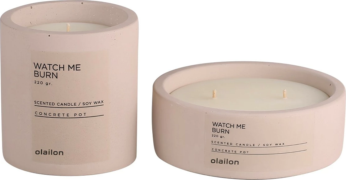 Set qirinjsh (2 copë), Aberto Design, Watch Me Burn
