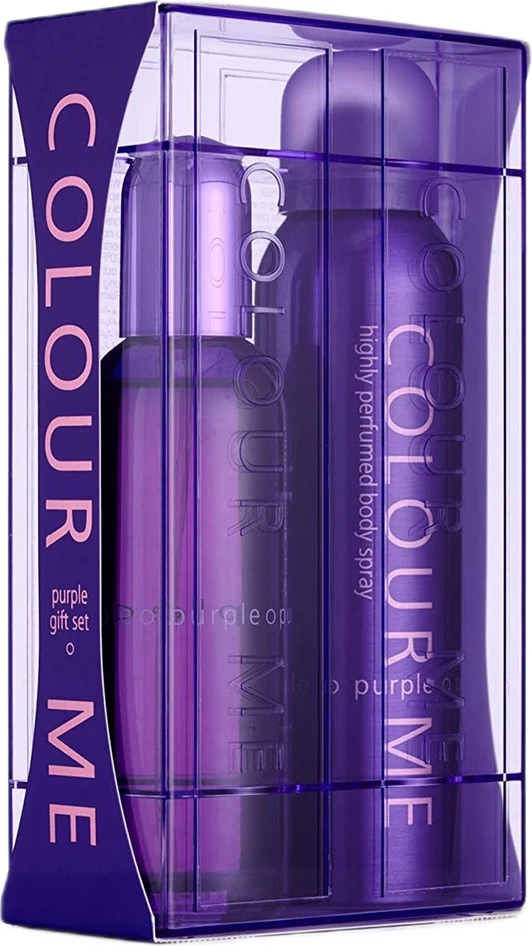 Set Eau de Parfum për femra Milton Lloyd Colour Me Purple, 100ml + 150ml