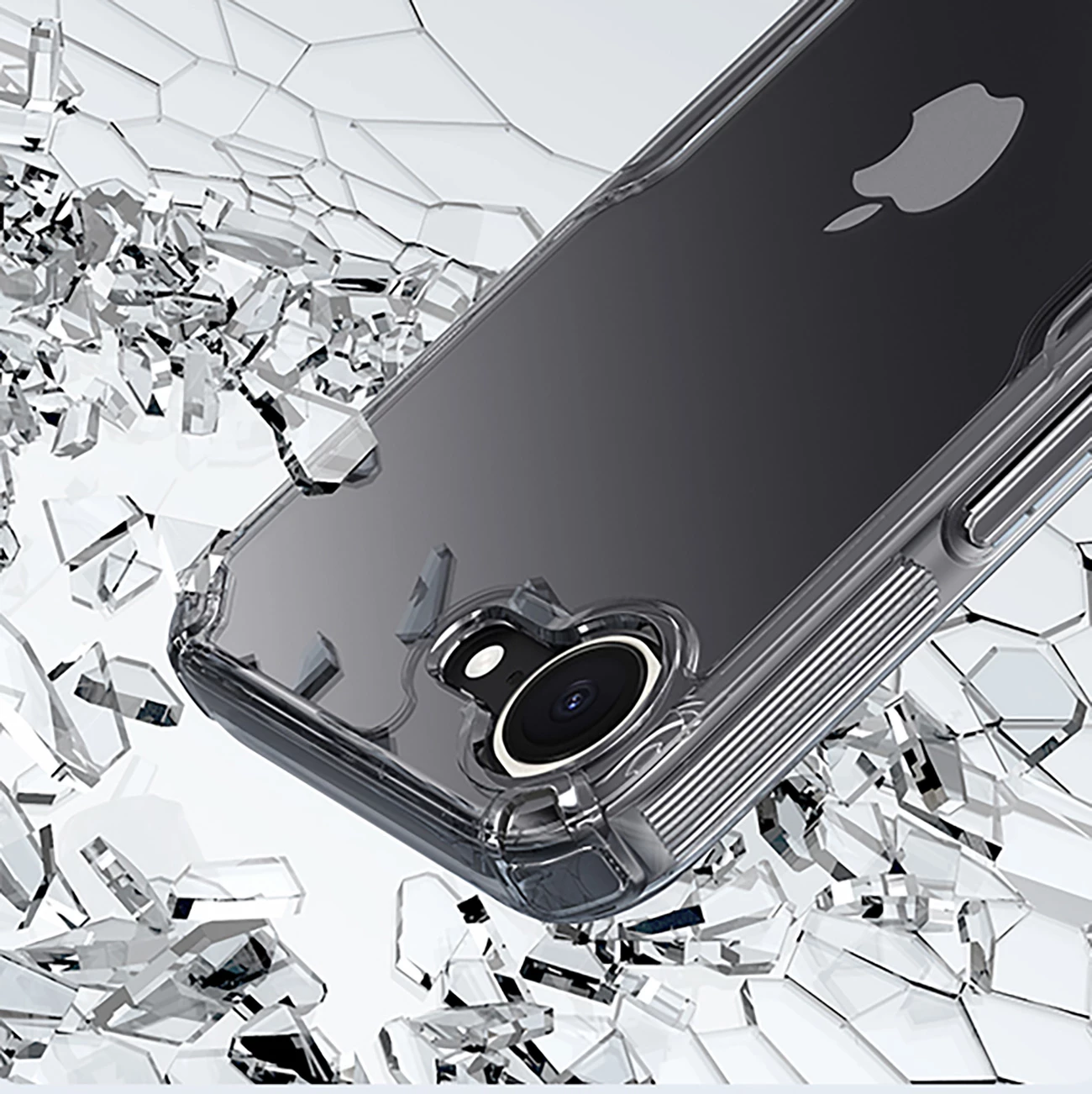 Mbështjellës Nillkin Nature Pro për iPhone 16e, Transparent