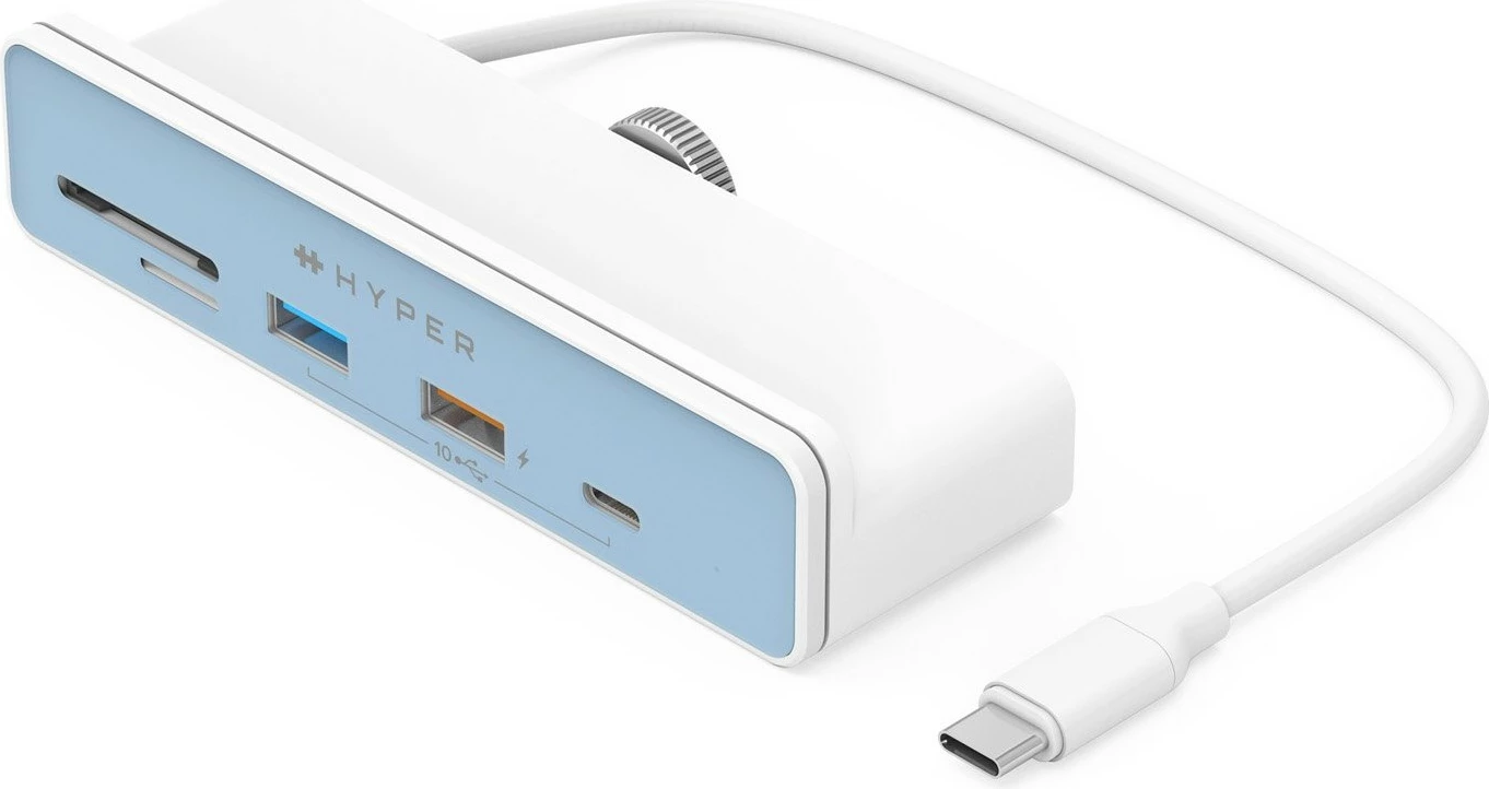 USB-C hub Targus HyperDrive 5in1, 4K Ultra HD, i bardhë