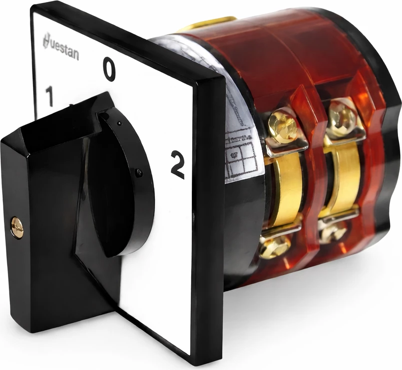 Ndërprerës rrotullues 1P Motorr 1-0-2 25A PN900/25