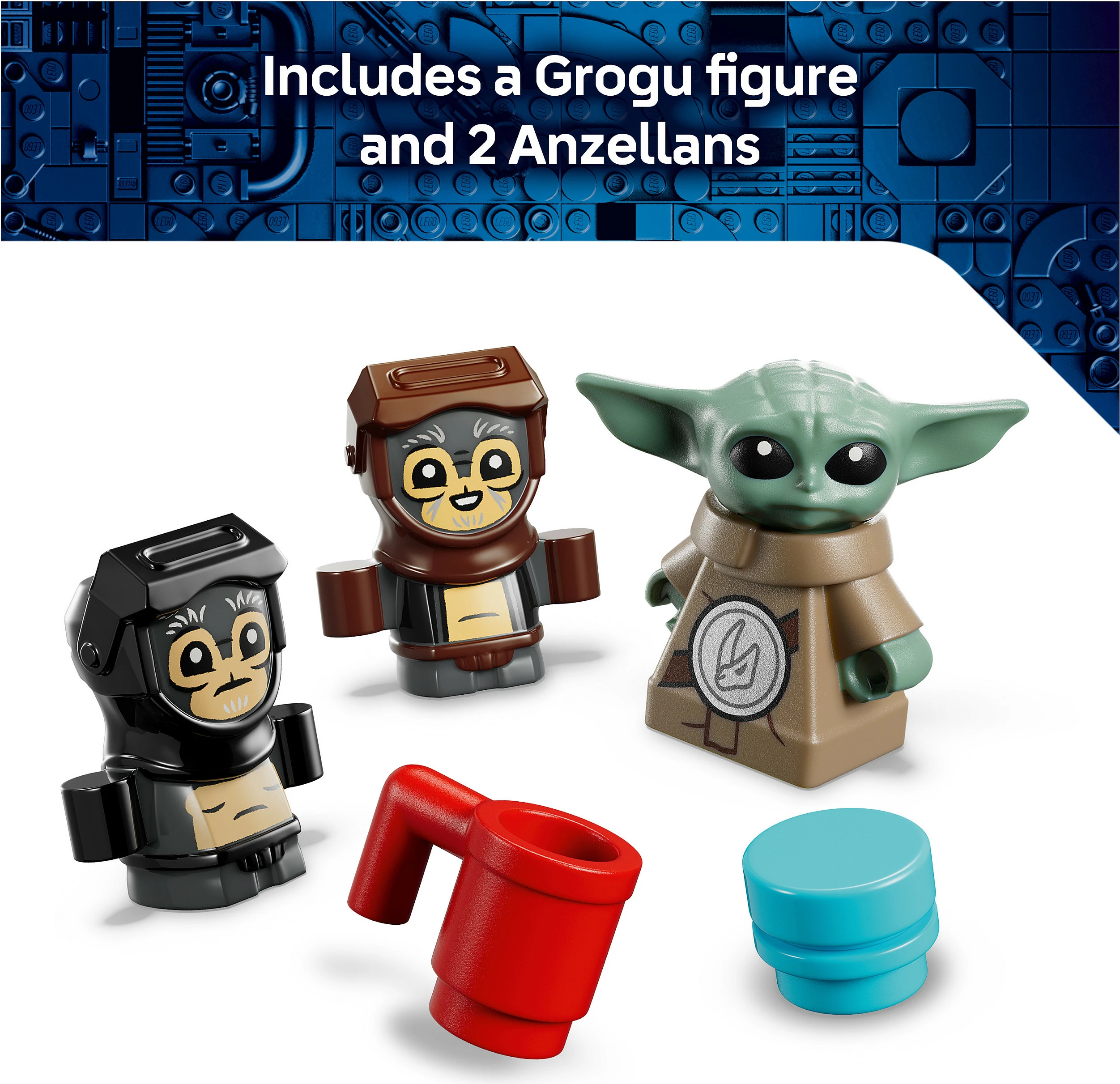 Set ndërtimi LEGO Star Wars 75445 Anzellian Starship, 701 pjesë, shumëngjyrësh