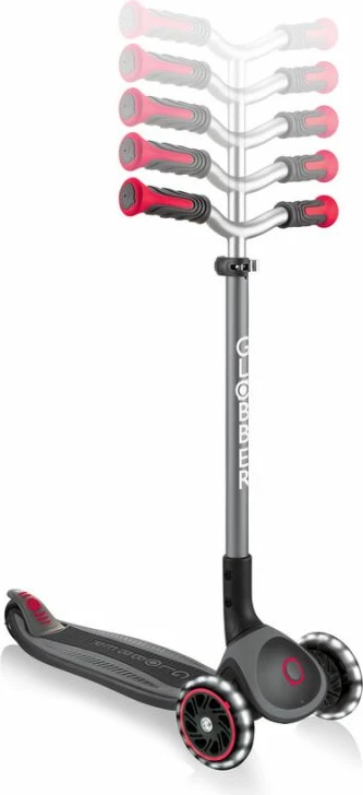 Skuter për fëmijë Globber, i zi dhe i kuq