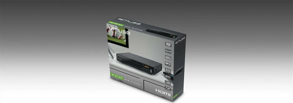 DVD player Muse M-55 DV Full HD, HDMI, USB, i zi