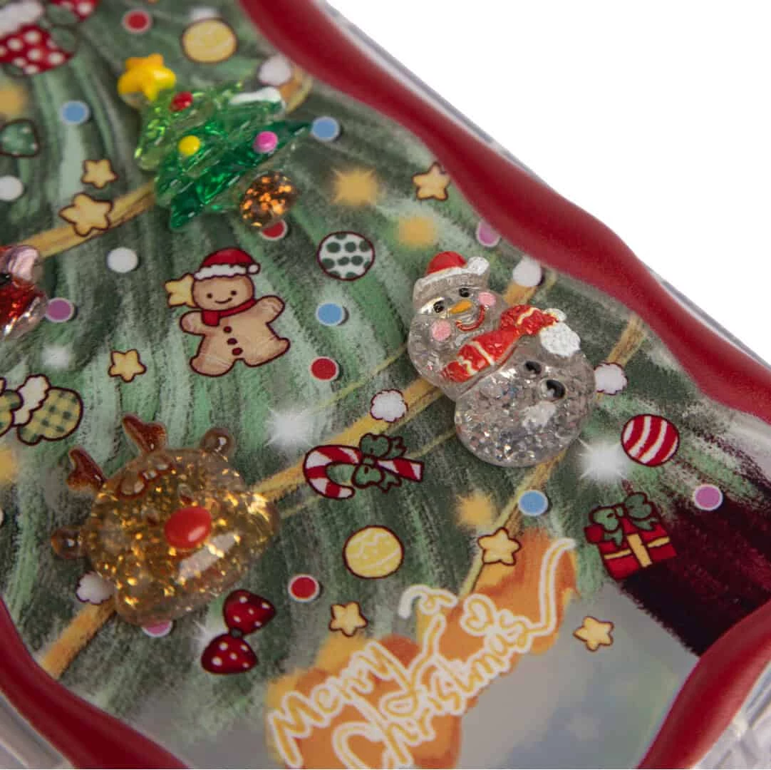 Fotroll për telefon IP14PRO TECH TIME Christmas Edition Cherry Red