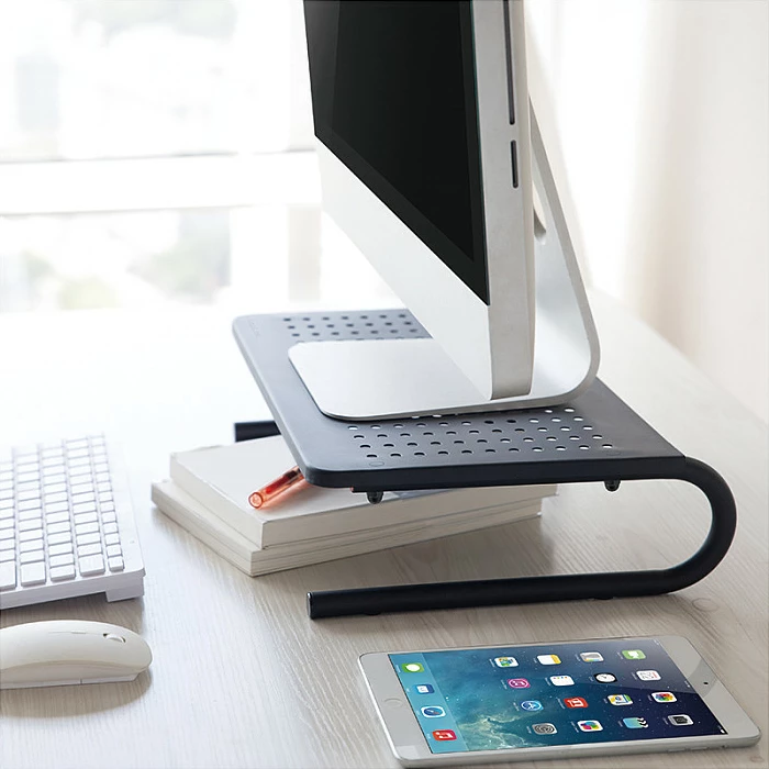 Mbajtëse monitori/laptopi LogiLink, platformë e ventiluar, e zezë