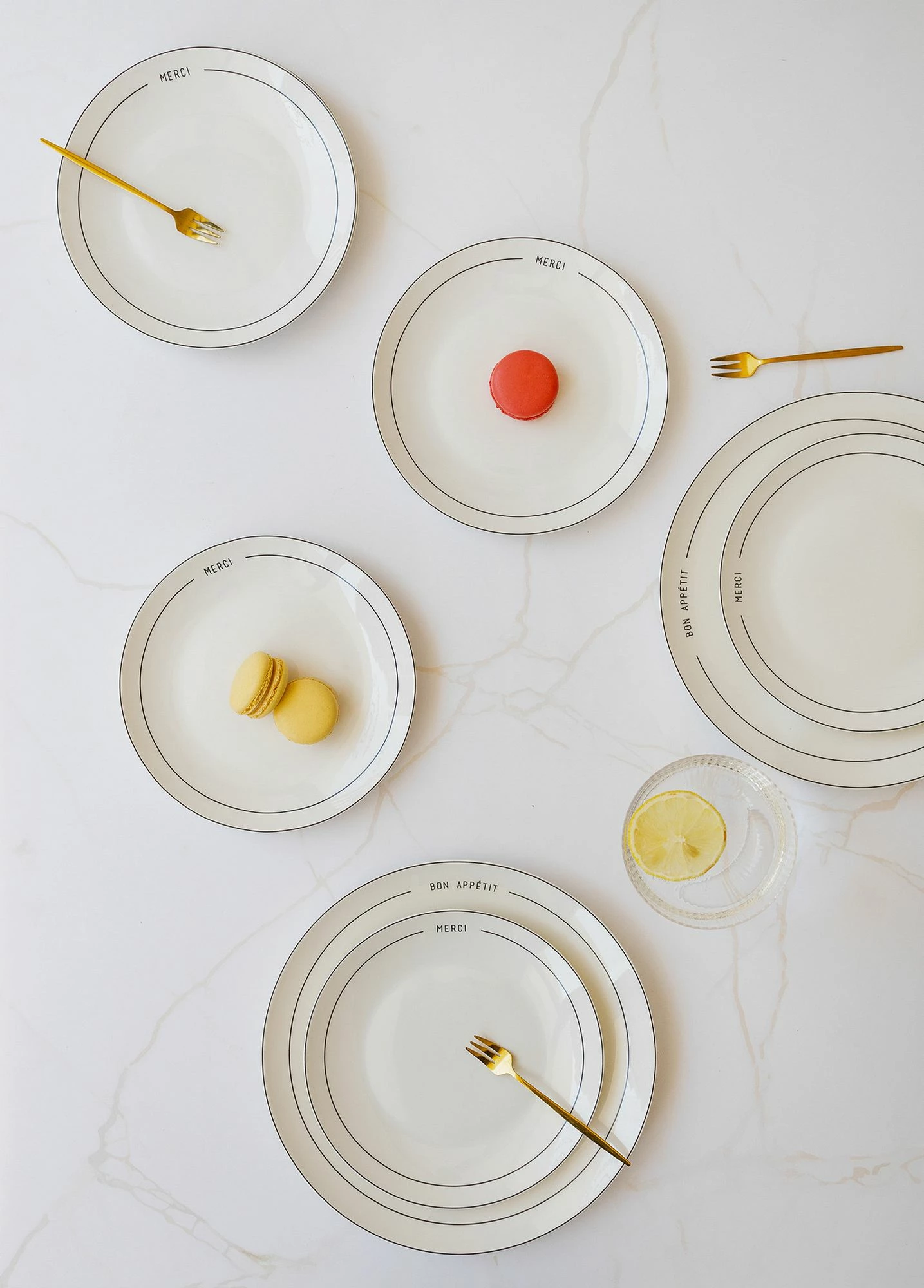 Set pjatash shërbimi (6 copë), Hermia, DNR0076