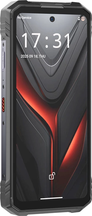 Celular HOTWAV Hyper 8 Pro 12GB RAM + 20GB, 512GB, 6.78\" FHD+ 120Hz, 12000mAh, 5G, IP68/IP69K, gri