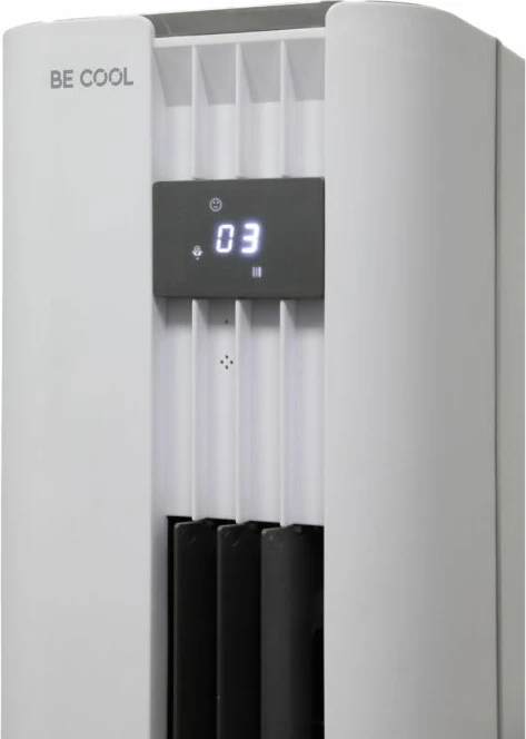 kuller ajri tower me ngrohje BECOOL BCTACHC4, depo uji 4.5L, 50W/3000W, timer 12h, i bardhë