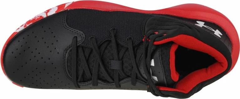 Këpucë basketbolli për meshkuj Under Armour Jet 21 M, të zeza me të kuqe [Madhësia: 40.5]
