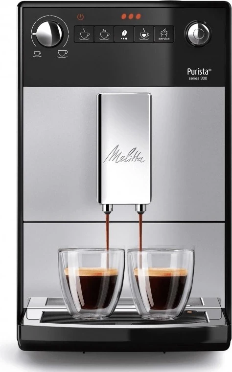 Makina për Espresso Melitta Purista F23/0-101, e Zezë