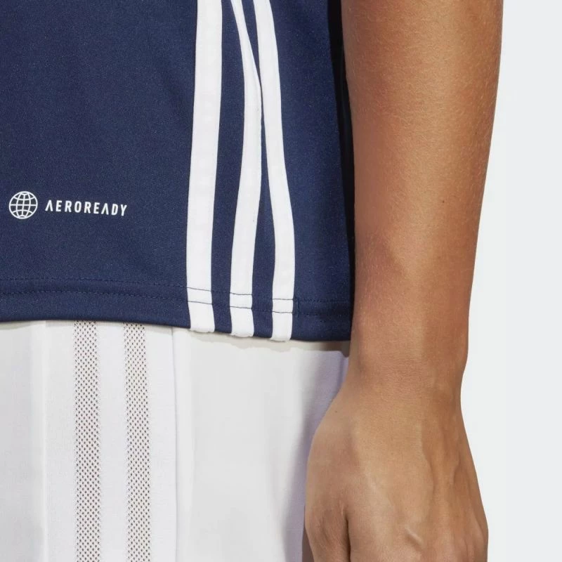 Fanellë futbolli për femra adidas, blu marine [Madhësia: M]