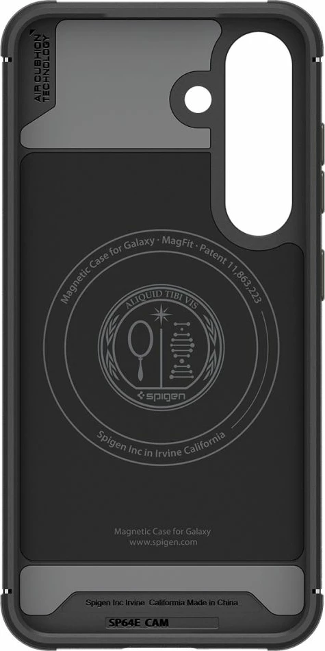 Mbështjellës Spigen Core Armor Mag për Samsung Galaxy S25+, e zezë