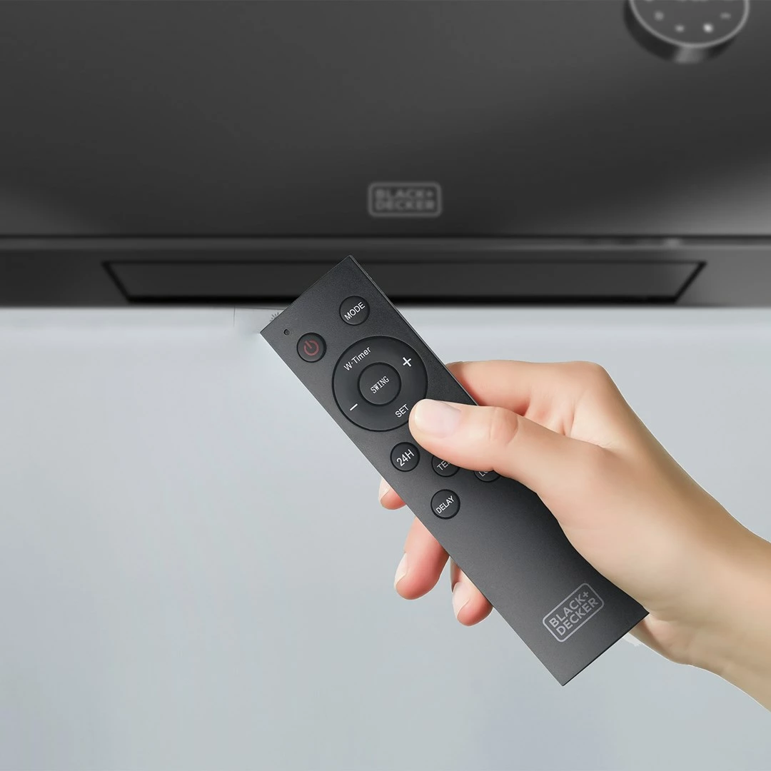 Ngrohës muri BLACK+DECKER BXWSH2001E, 2500 W, i zi