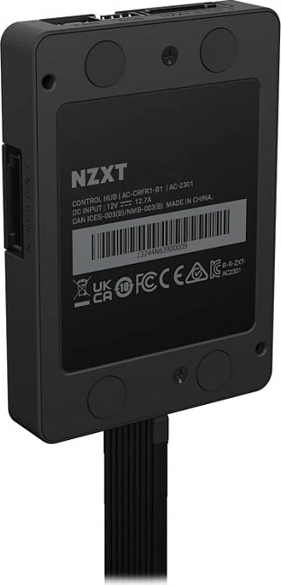 Kontroller ventilatorësh & Digital RGB NZXT AC-CRFR1-B1, 3 kanale, i zi
