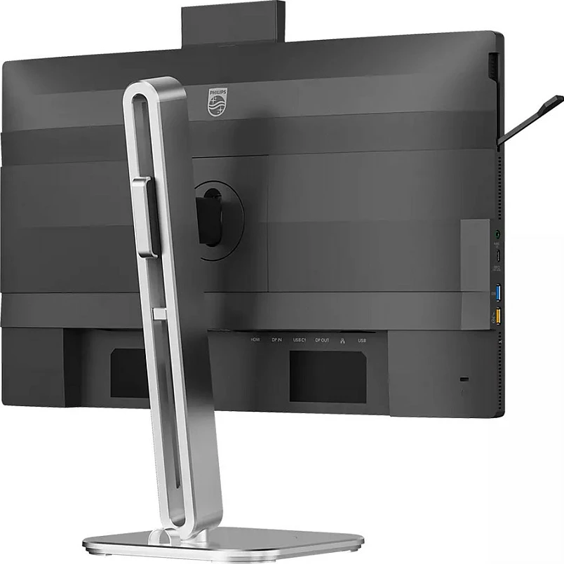 Monitor Philips 24B2U4301H/00, 24", Full HD IPS, 120Hz, USB-C Docking, Webcam 5MP