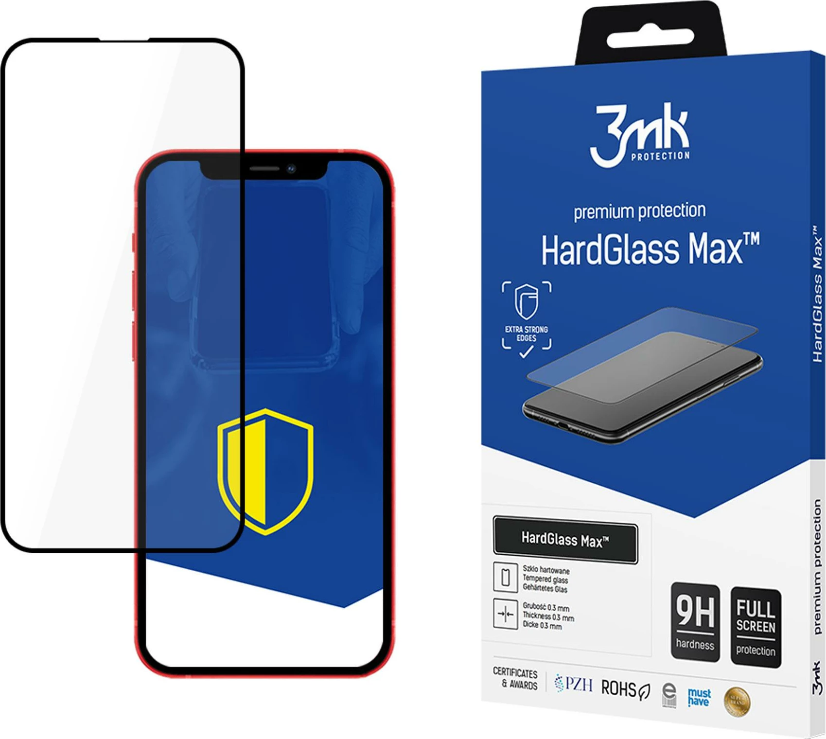 Xham mbrojtës 3mk HardGlass Max për iPhone 13 Pro