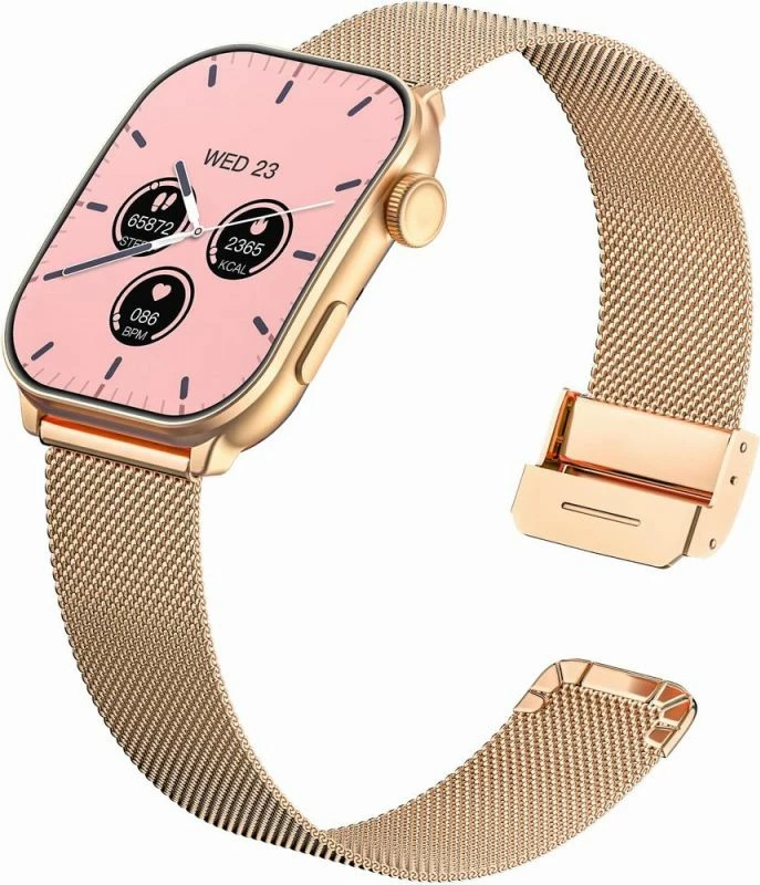 Smartwatch për femra Gravity, rozë e zezë