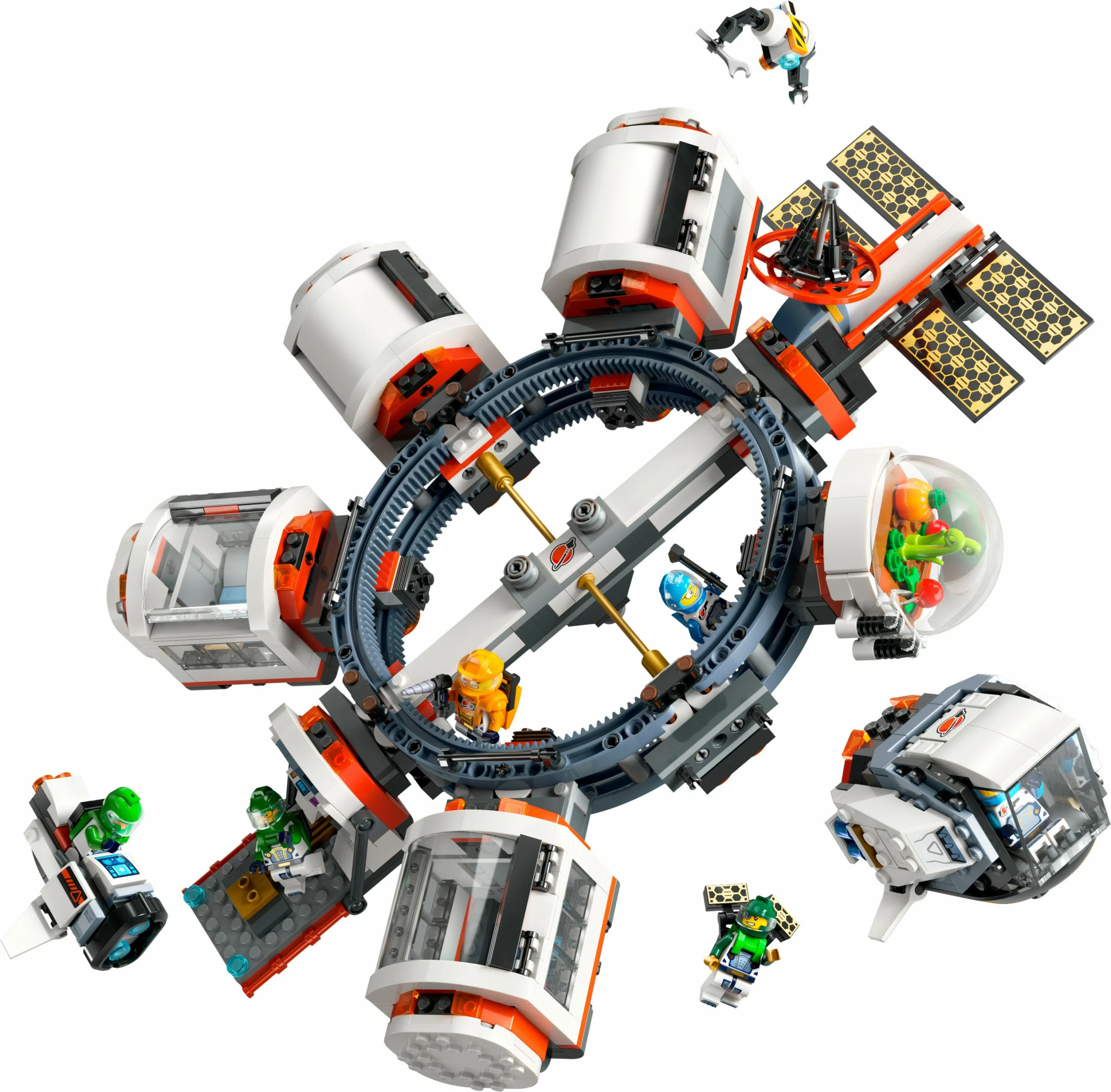 Set ndërtimi LEGO Modular Space Station 60433, 1097 pjesë, shumëngjyrësh