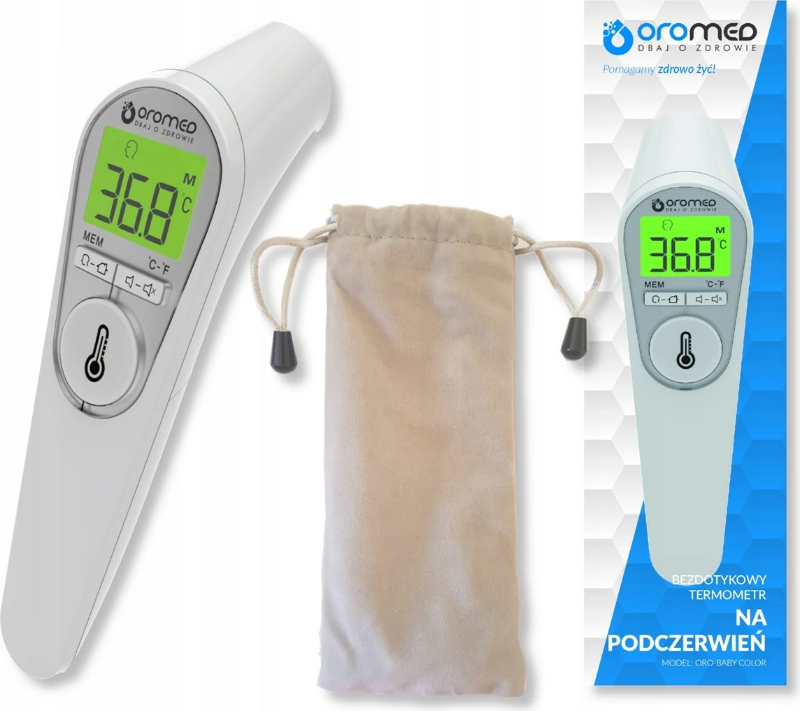 Termometër digital oromed HI-TECH MEDICAL ORO-BABY COLOR, i bardhë