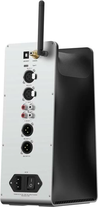 Amplifikator kufjesh HiFiMAN EF600 Amp me DAC të integruar, i bardhë