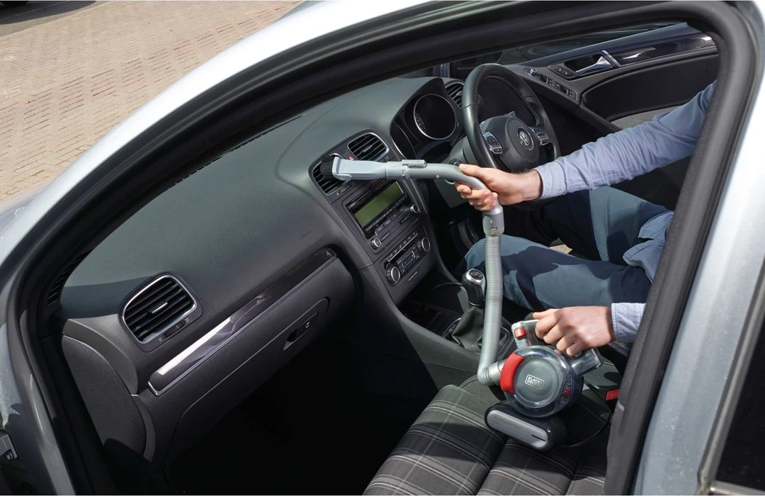 Fshesë dore elektrike për veturë Black & Decker PD1200AV, hiri/portokalli 4