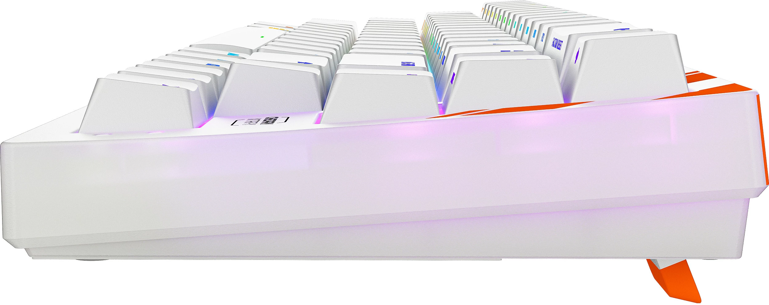 Tastierë mekanike Cherry K5 PRO TMR Compact, USB me kabllo, 65%, RGB, QWERTY US, Orange/White