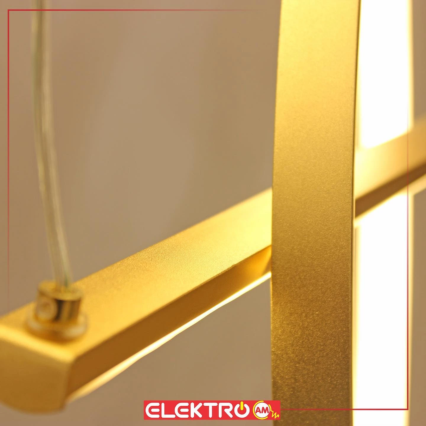 Abazhur trapezarie LED 3009-GD