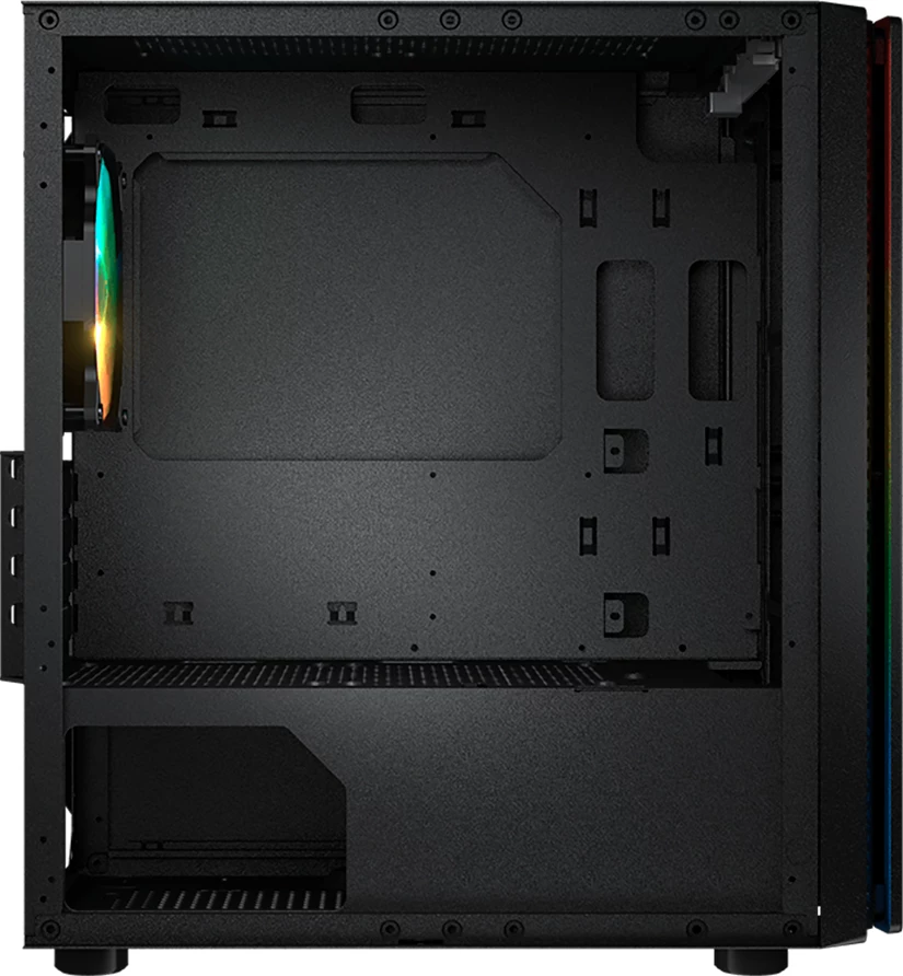 Kasë COUGAR Purity RGB Mini Tower Micro-ATX/Mini-ITX, e zezë