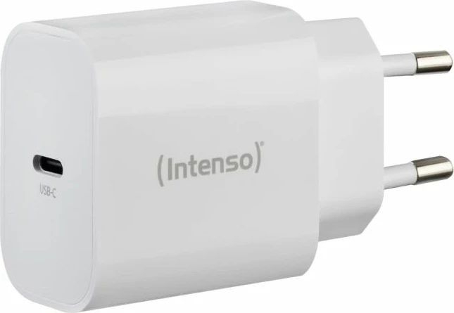 Karikues muri Intenso W20C 20W me USB-C, PD 3.0/PPS/QC 4.0, i bardhë