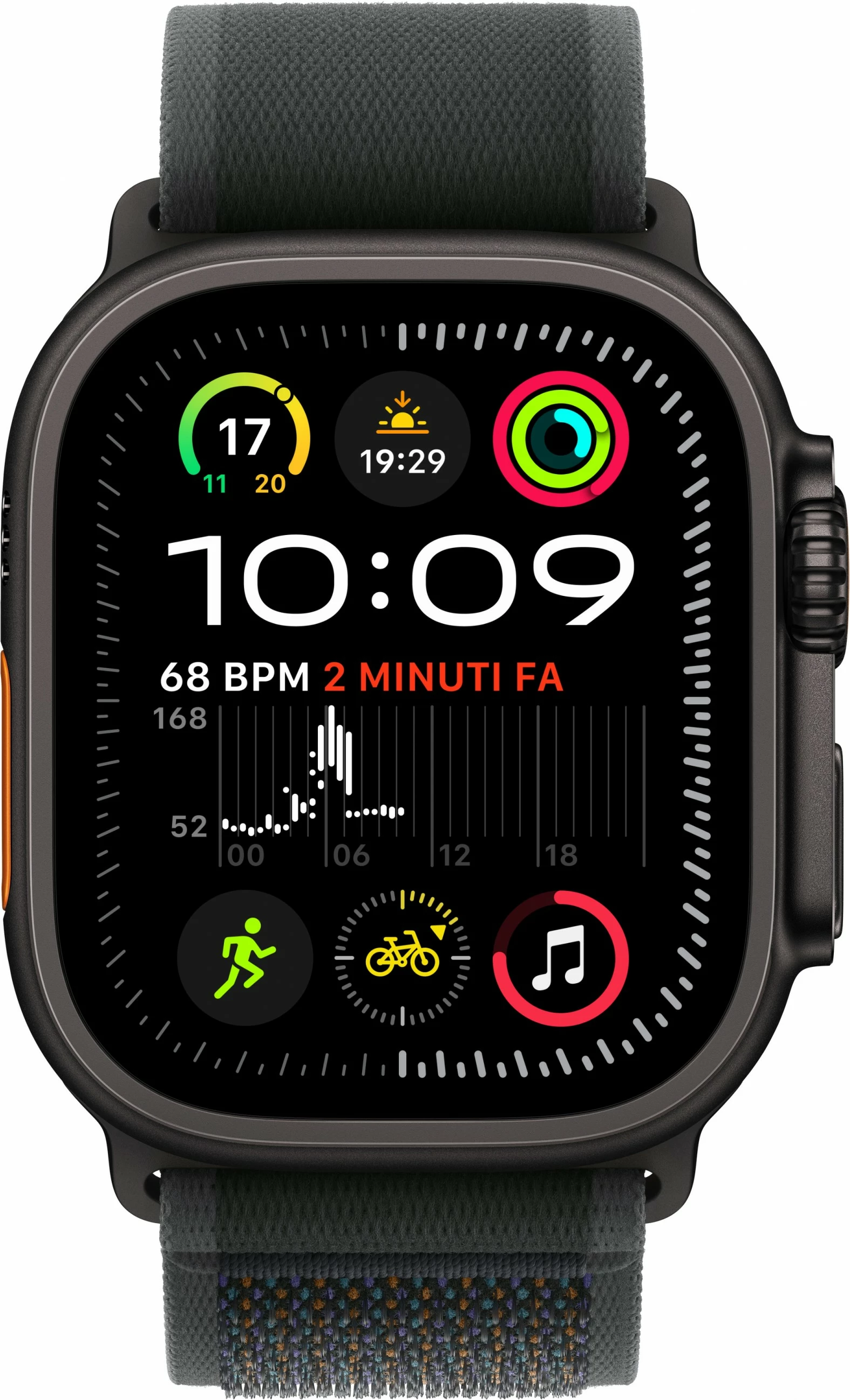 Smartwatch Apple Watch Ultra 2 GPS + Cellular 49mm, 64 GB, Ekran OLED, Ngjyrë e zezë