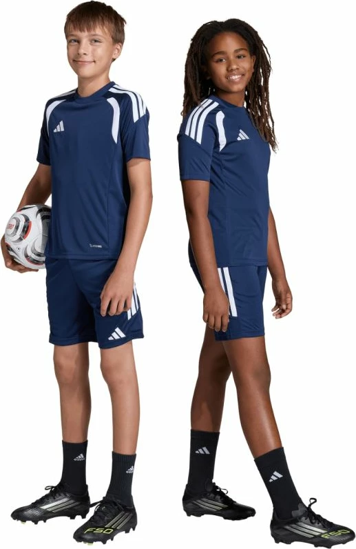 Shorce për fëmijë adidas, navy blue