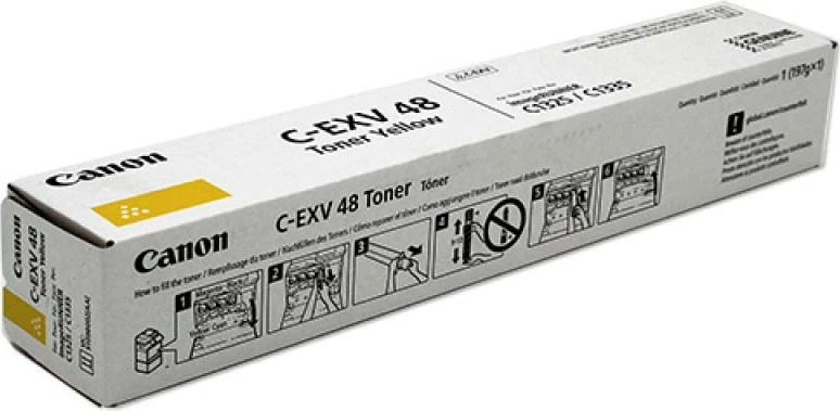 Toner Canon C-EXV 48 kapacitet 9,750–23,700 faqe model 9109B002AA verdhë