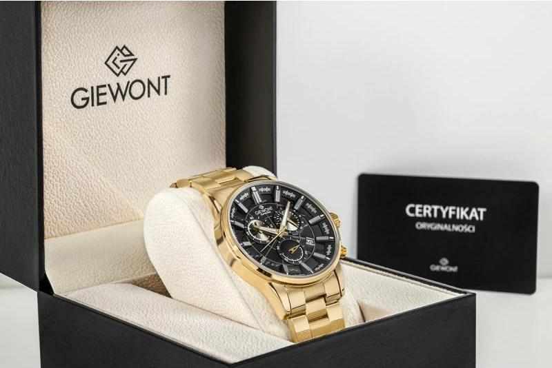 Orë dore për meshkuj Giewont, e zezë