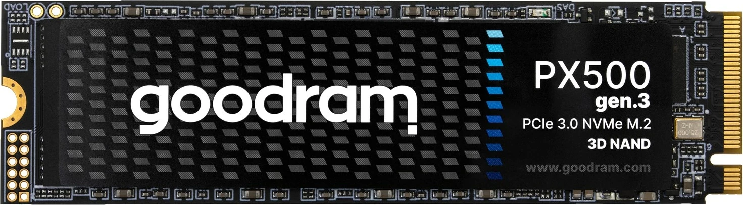 SSD Goodram PX500 GEN.3, 256 GB, M.2, PCIe 3.0, NVMe, 3D NAND