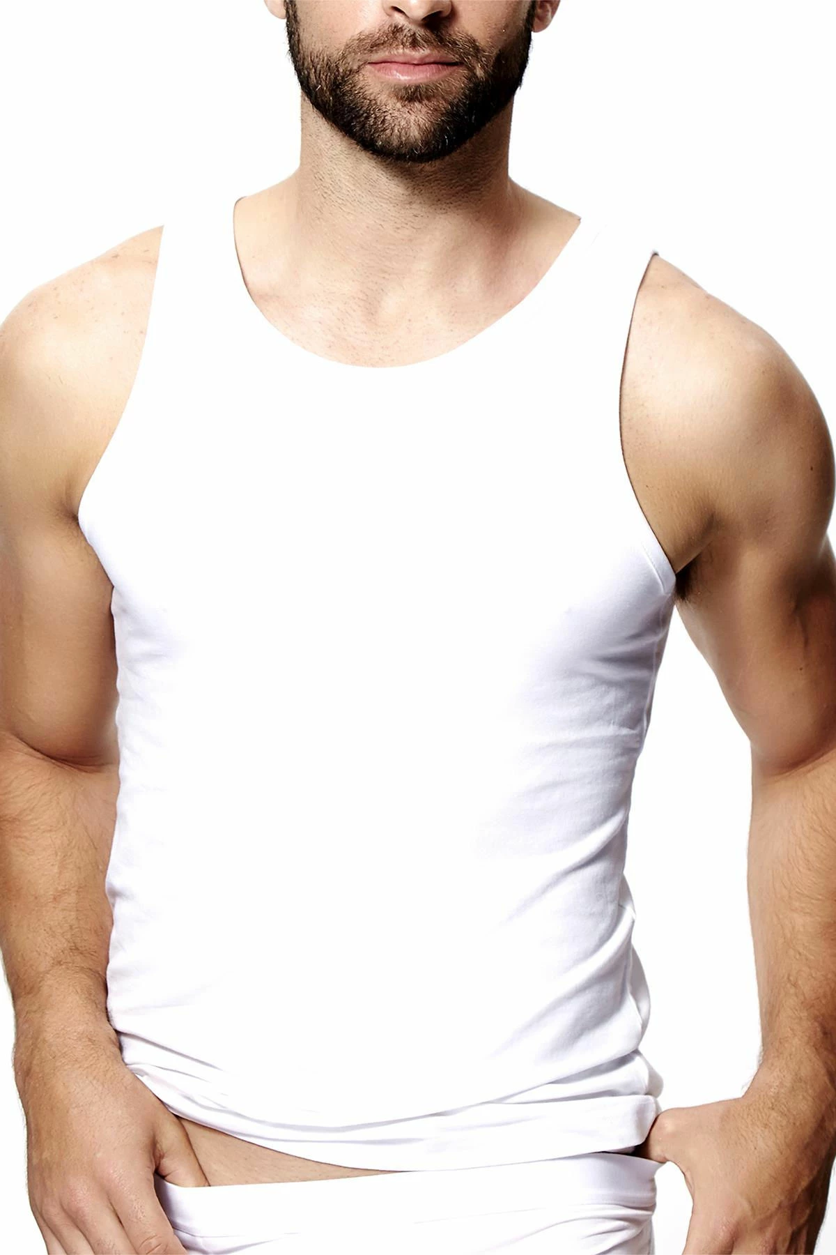 Fanellë e brendshme për meshkuj Jumeon, 002-000101, e bardhë