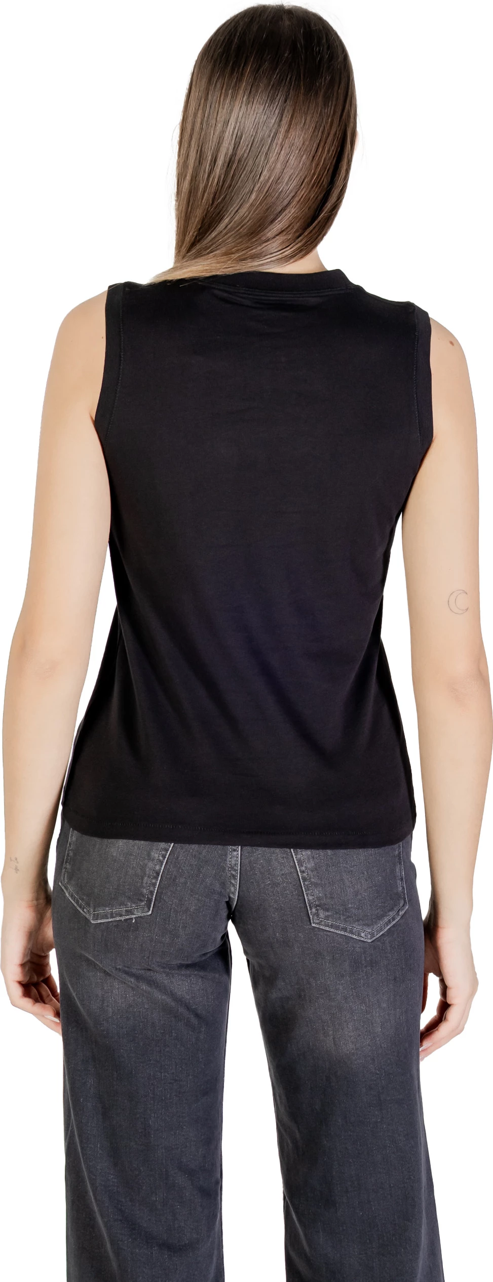 Maicë pa mëngë për femra Calvin Klein Jeans LV047C852G, e zezë [Madhësia: S]