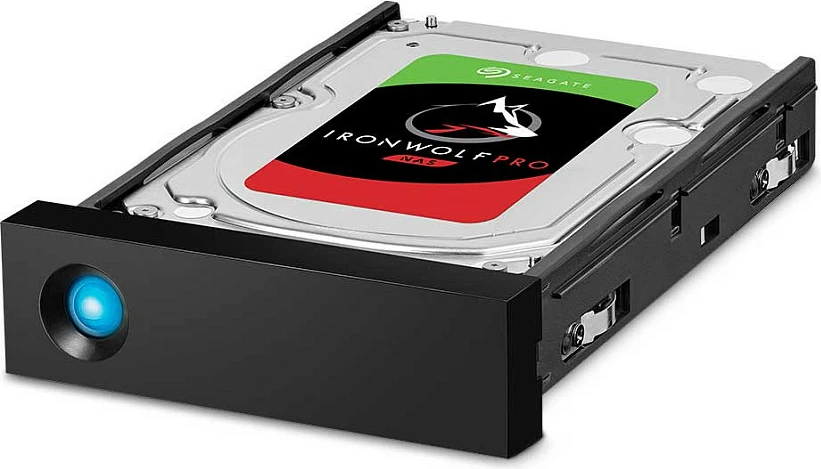 Hard disk i jashtëm LaCie 1big Dock, 8TB, Thunderbolt 3, 3.5" 7200RPM, i zi
