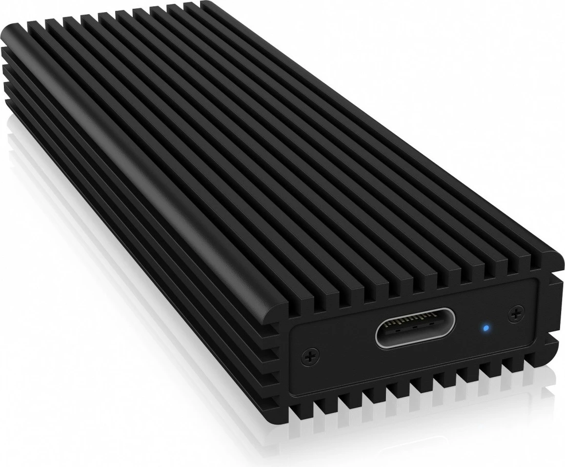 Kasë IcyBox IB-1816M-C31 për NVMe M.2, USB 3.1, Alumini, E zezë