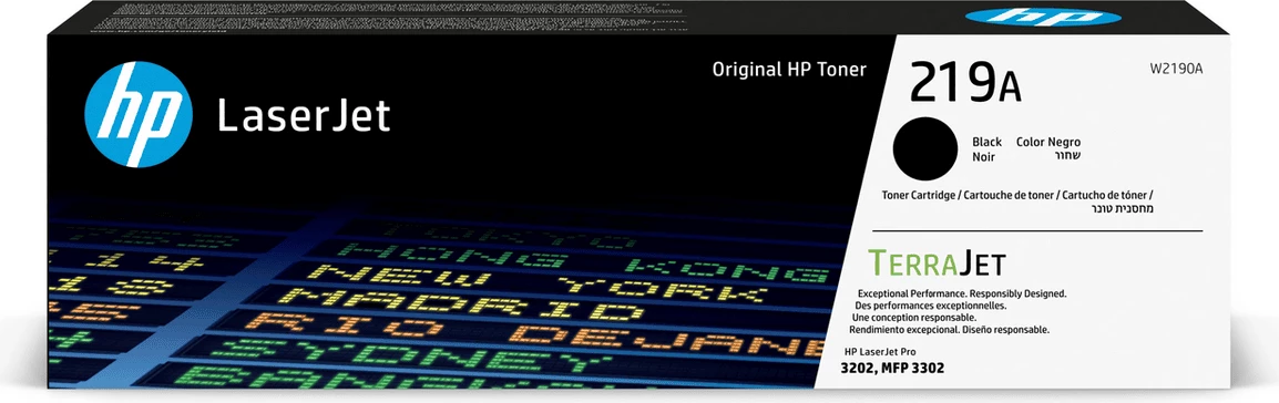 Toner, HP, 219A W2190A, 1300 faqe, standard, e zezë