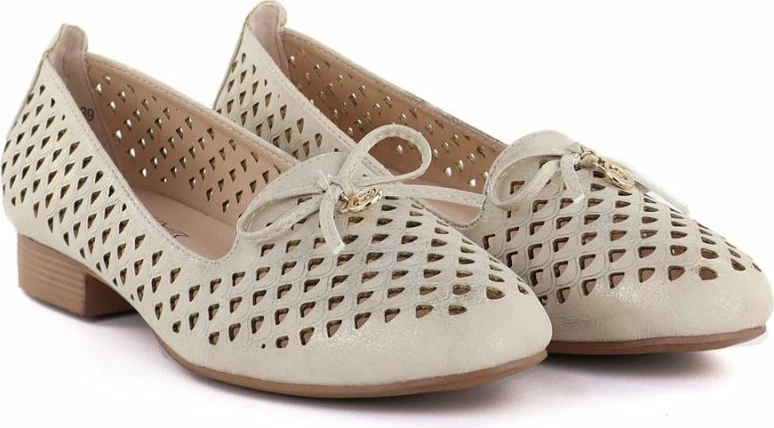 Këpucë femra Jezzi 222-5, të arta