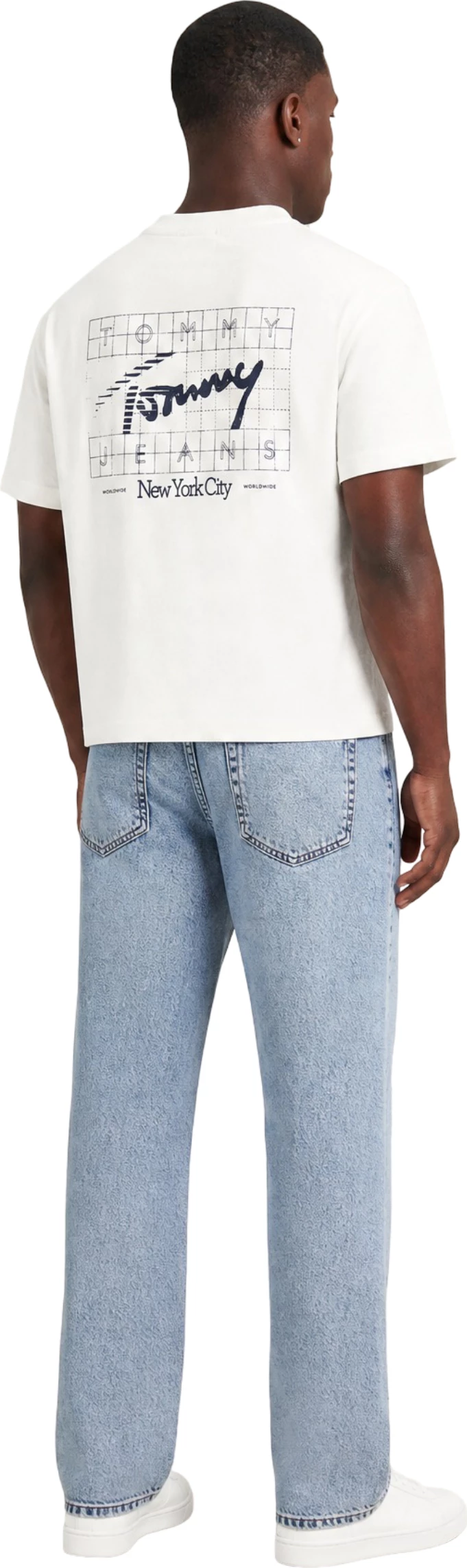 Maicë për meshkuj Tommy Hilfiger Jeans DM0DM23177, krem [Madhësia: XL]
