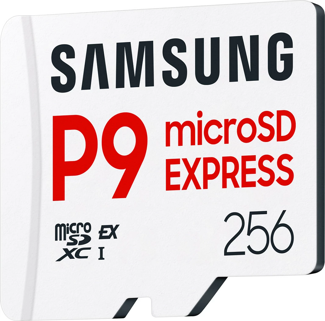 Kartelë memorie Samsung P9 microSDXC Express 256GB, UHS-I U3 V30 A1, e bardhë