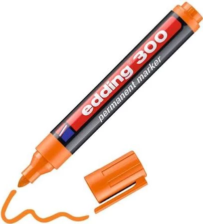 Edding 300 Permanent Marker – Orange