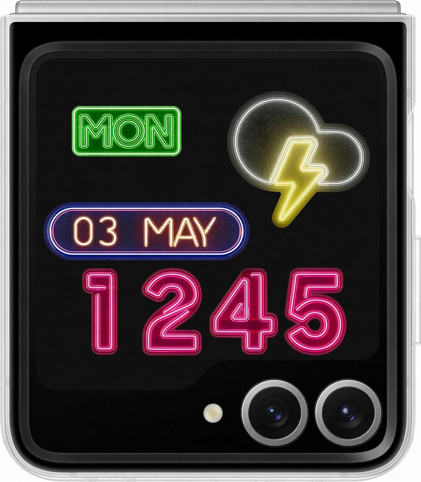 Mbështjellës Samsung Galaxy Z Flip6, 17 cm (6.7''), Transparent