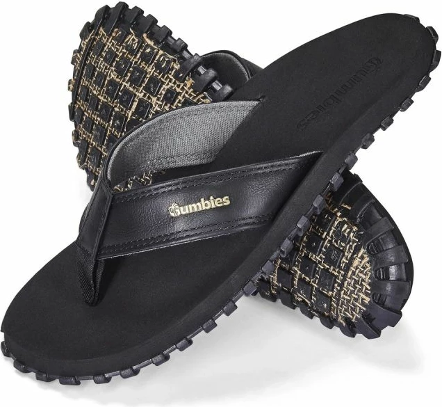 Flip-flops Gumbies, për meshkuj dhe fëmijë, të zeza [Madhësia: 39]