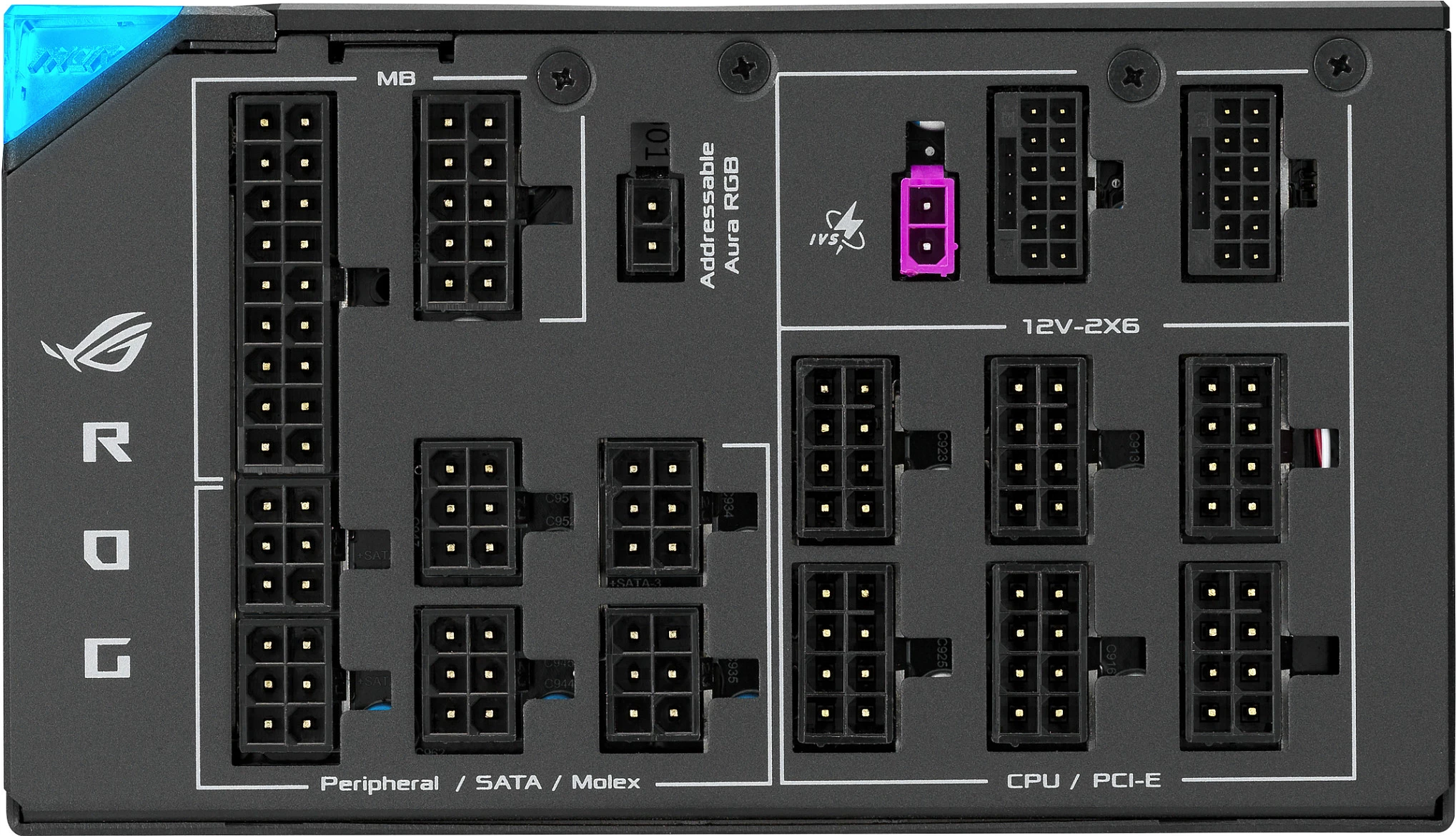 Furnizues energjie (PSU) ASUS ROG THOR III 1600W, 80 PLUS Titanium, Fully Modular, ATX 3.1