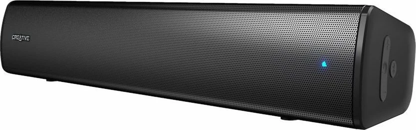 Soundbar Creative Stage Air V2, 2.0, Bluetooth 5.3, USB-C/AUX, bateri deri 6 orë, e zezë