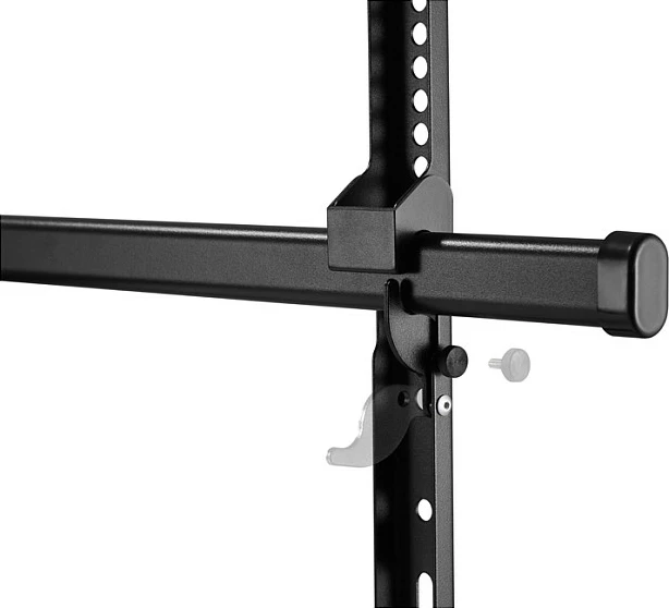 Mbajtëse muri për TV EQUIP, 43"-80", e lëvizshme me 4 nyje, VESA 800x400, 50 kg, e zezë