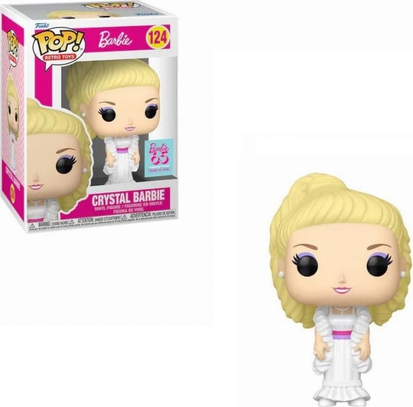 Figurinë koleksionuese Funko POP! Retro Toys Barbie Crystal Barbie prej vinili
